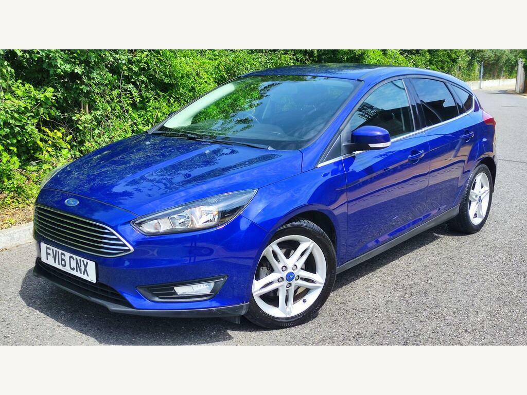 Ford Focus 1.0T Ecoboost Zetec Euro 6 S S Blue