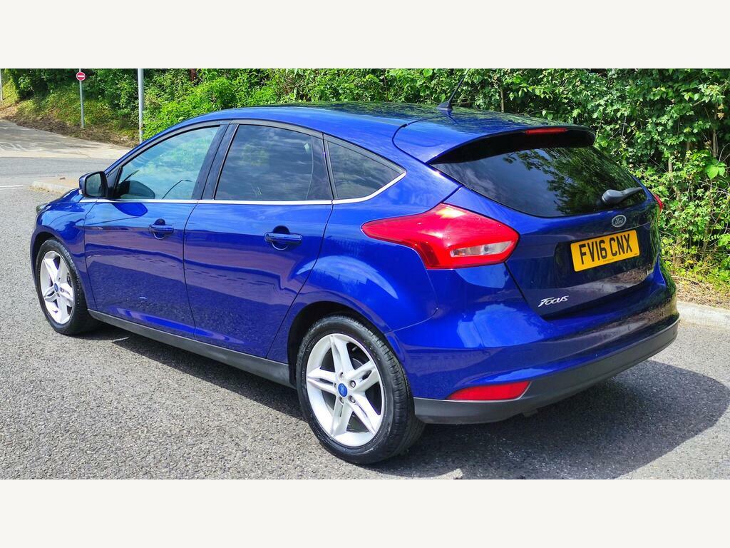 Ford Focus 1.0T Ecoboost Zetec Euro 6 S S FV16CNX Blue #4