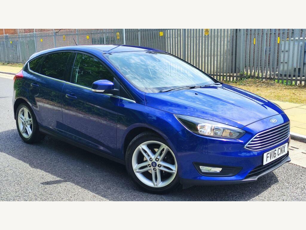 Ford Focus 1.0T Ecoboost Zetec Euro 6 S S FV16CNX Blue #3