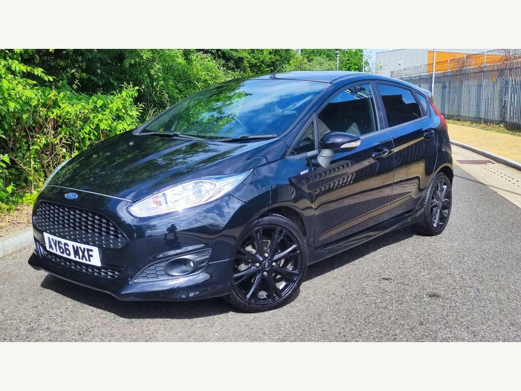 Ford Fiesta 1.0T Ecoboost St-line Euro 6 S S Black