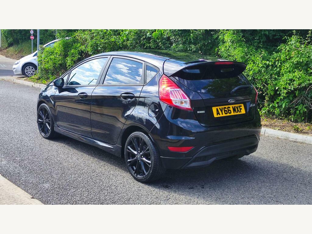Ford Fiesta 1.0T Ecoboost St-line Euro 6 S S AY66MXF Black #6