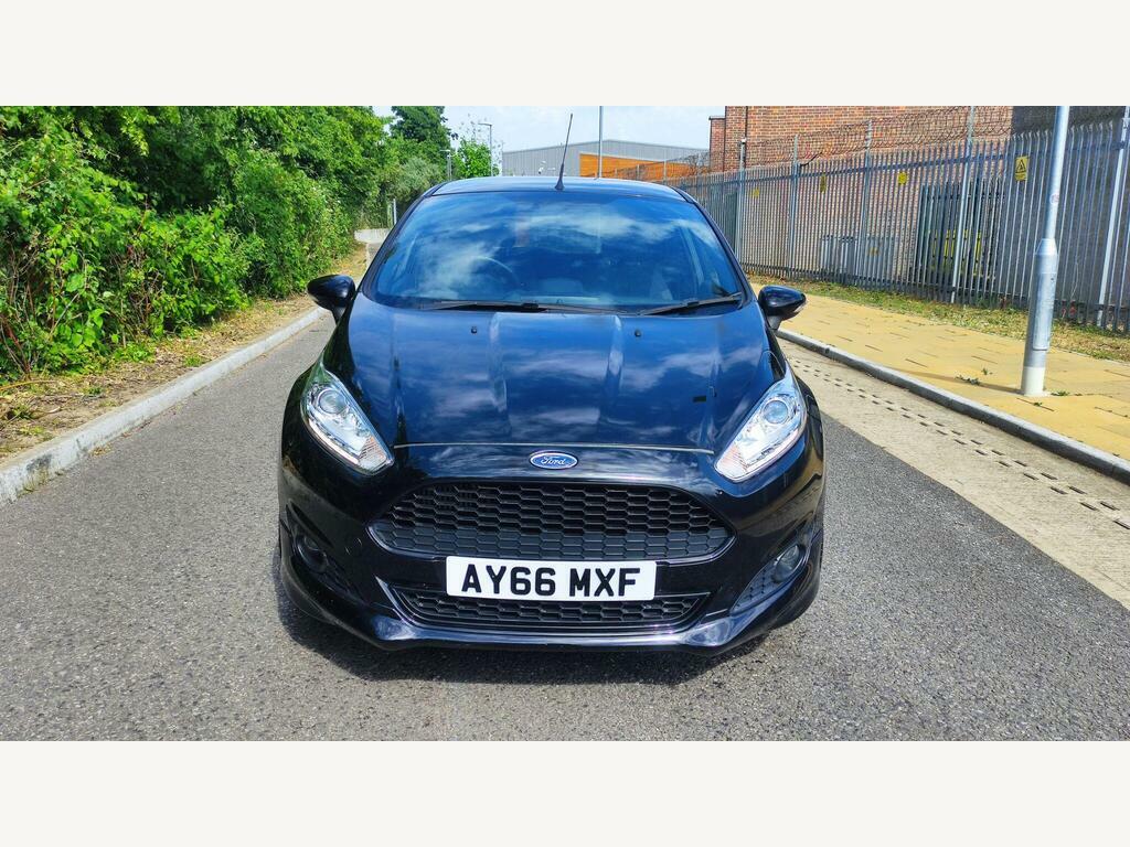 Ford Fiesta 1.0T Ecoboost St-line Euro 6 S S AY66MXF Black #2