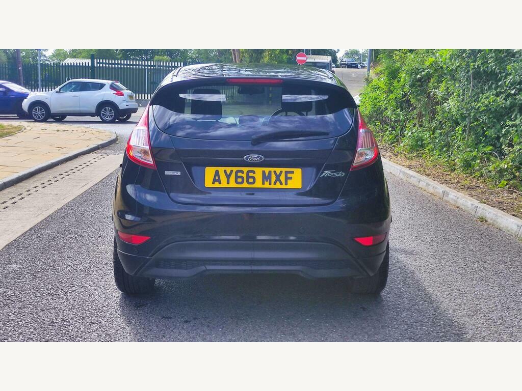 Ford Fiesta 1.0T Ecoboost St-line Euro 6 S S AY66MXF Black #5