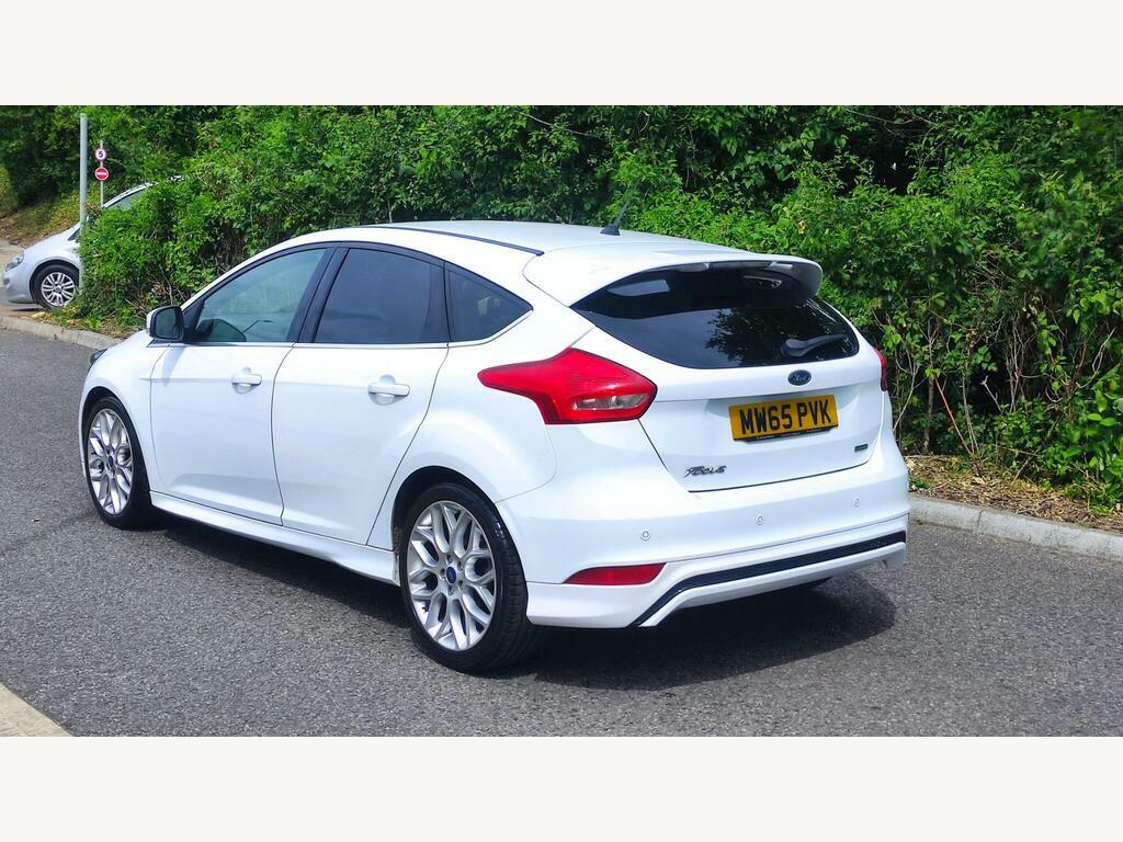 Ford Focus 1.0T Ecoboost Zetec S Euro 6 S S MW65PVK White #6