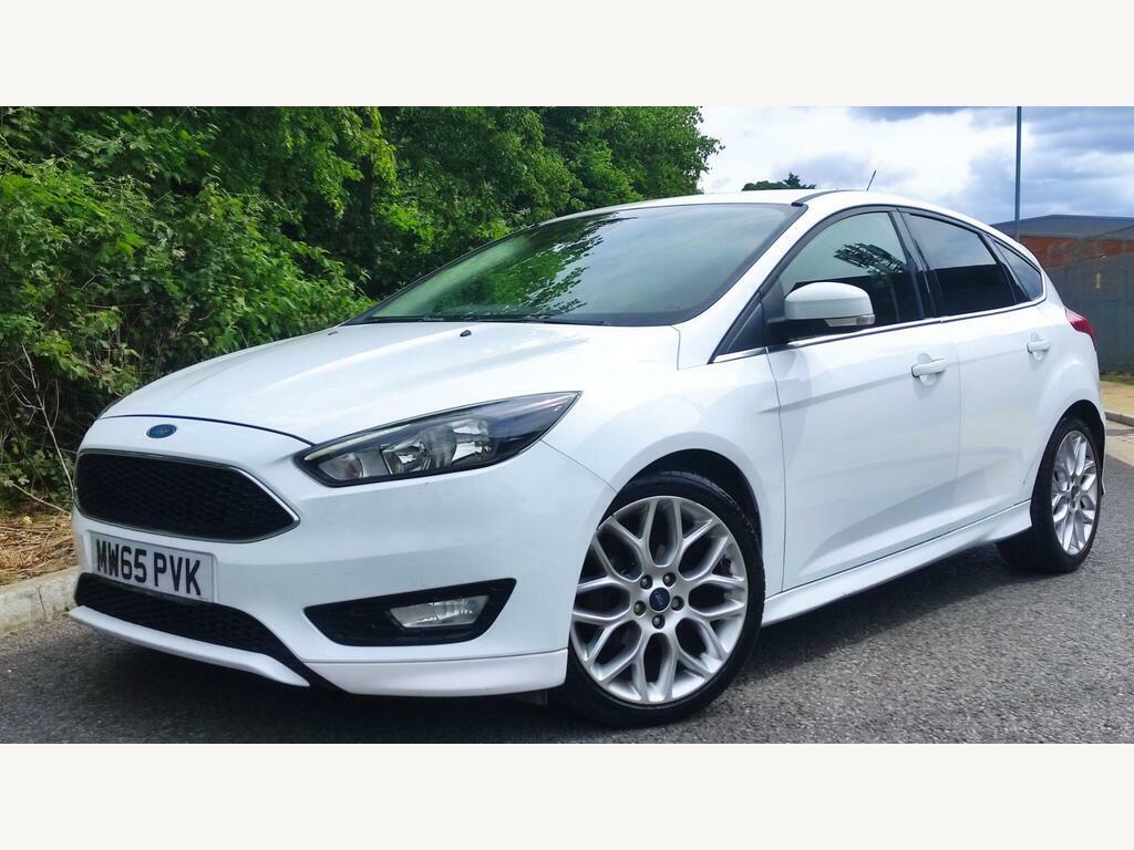 Ford Focus 1.0T Ecoboost Zetec S Euro 6 S S White