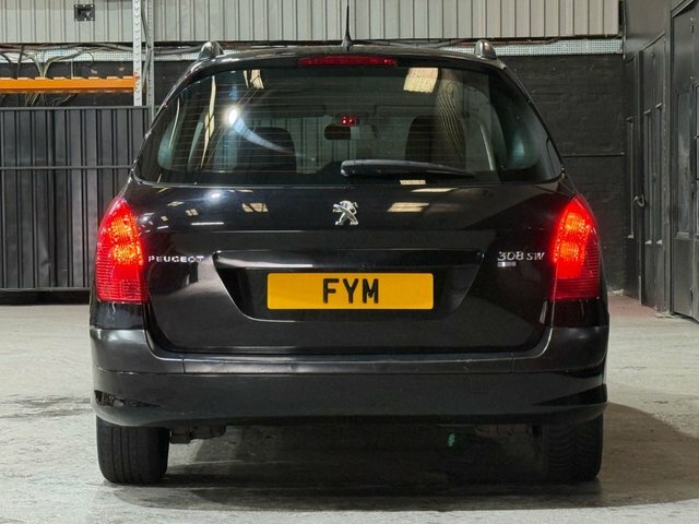 Peugeot 308 SW E-hdi Access Estate KV14YHK Black #6