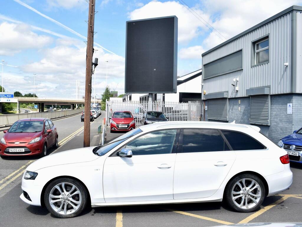 Audi S4 Estate 3.0 Tfsi V6 S Tronic Quattro Euro 5 20 White #5