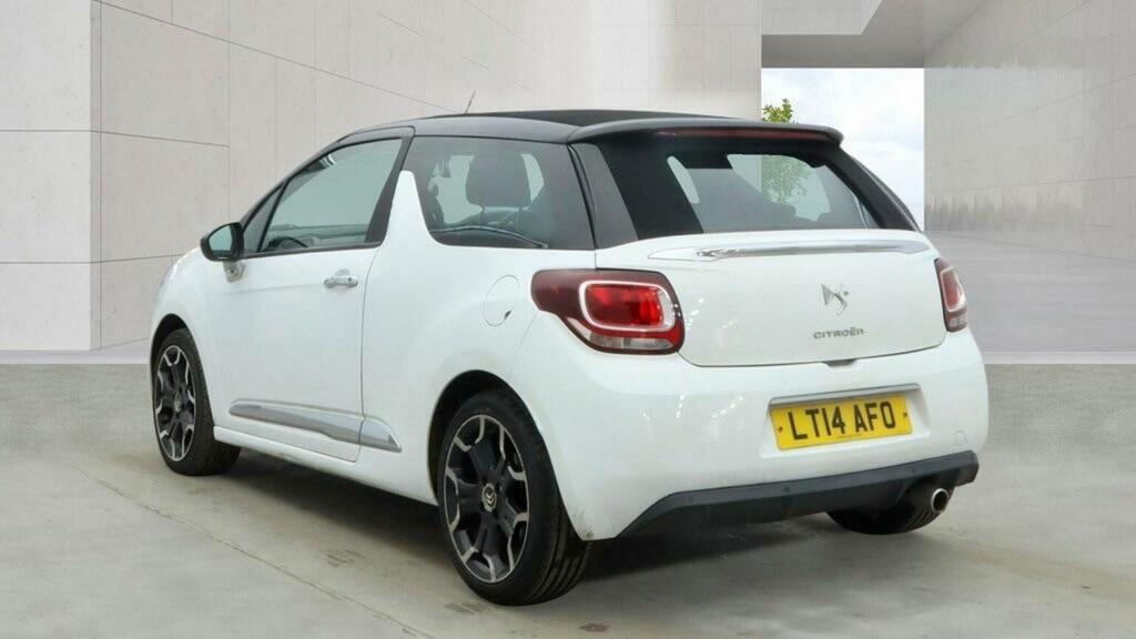 Citroen Ds3 Cabrio Convertible 1.6 Vti Dstyle Plus Euro 5 20141 White #5