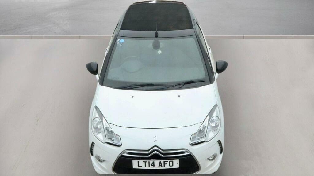 Citroen Ds3 Cabrio Convertible 1.6 Vti Dstyle Plus Euro 5 20141 White #2