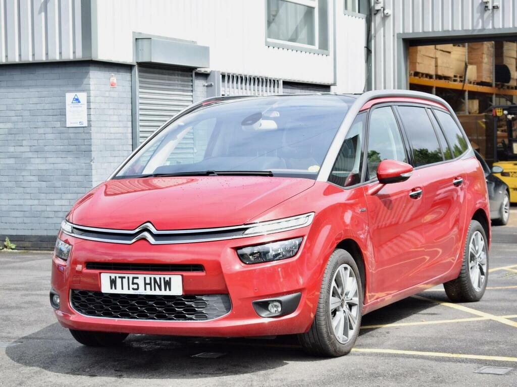 Citroen Grand C4 Picasso Mpv 1.6 Bluehdi Exclusive Euro 6 Ss 2015 Red #3