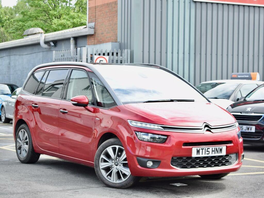 Citroen Grand C4 Picasso Mpv 1.6 Bluehdi Exclusive Euro 6 Ss 2015 Red