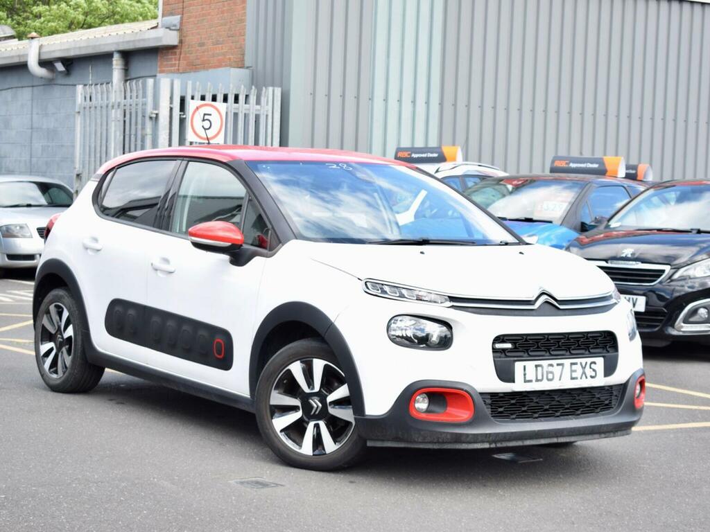 Citroen C3 Hatchback 1.2 Puretech Flair Euro 6 201767 White