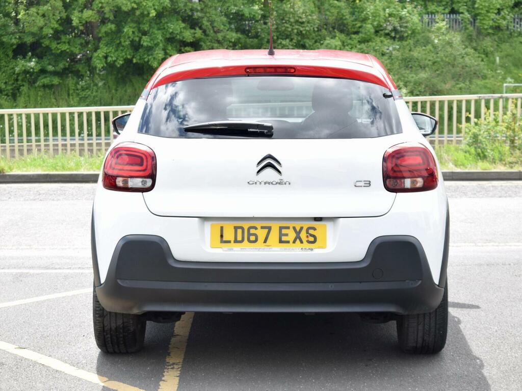 Citroen C3 Hatchback 1.2 Puretech Flair Euro 6 201767 LD67EXS White #6