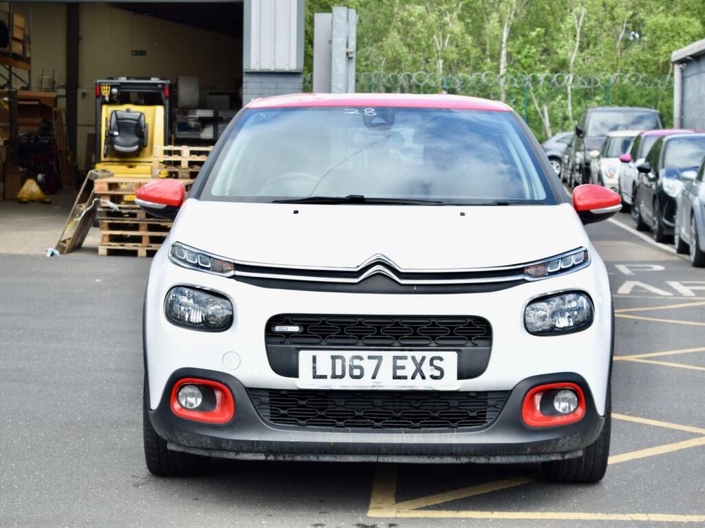 Citroen C3 Hatchback 1.2 Puretech Flair Euro 6 201767 LD67EXS White #2