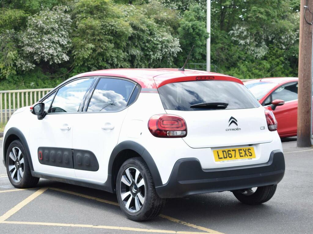 Citroen C3 Hatchback 1.2 Puretech Flair Euro 6 201767 LD67EXS White #5