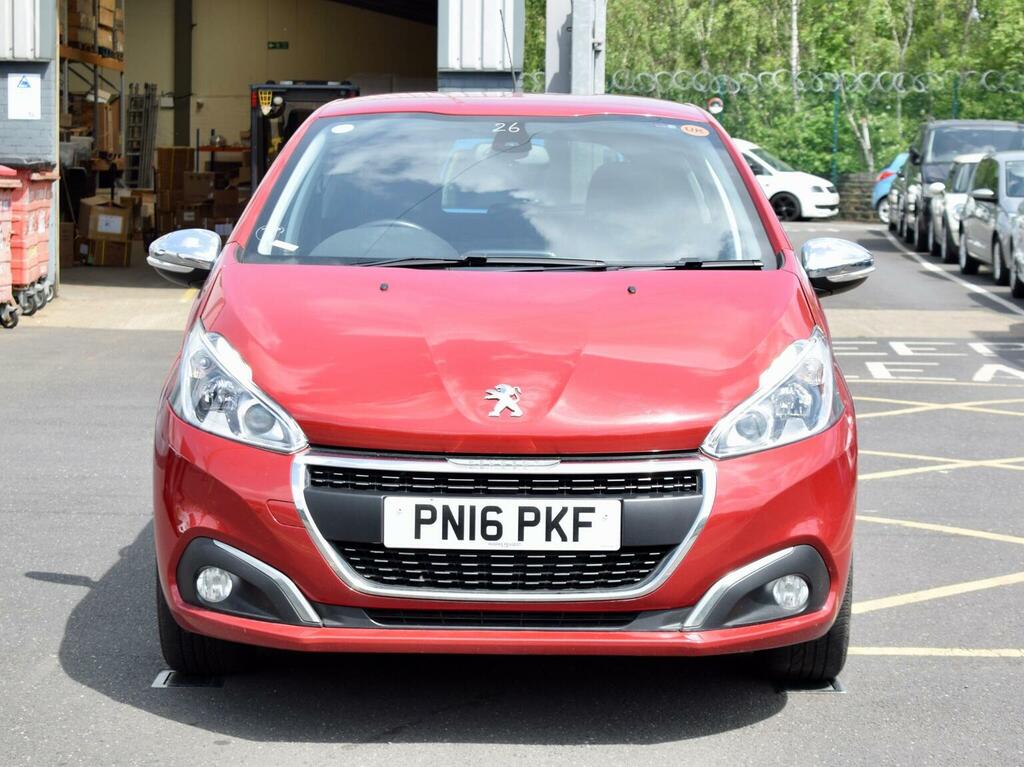 Peugeot 208 Hatchback 1.2 Puretech Allure Eat Euro 6 Ss PN16PKF Red #2