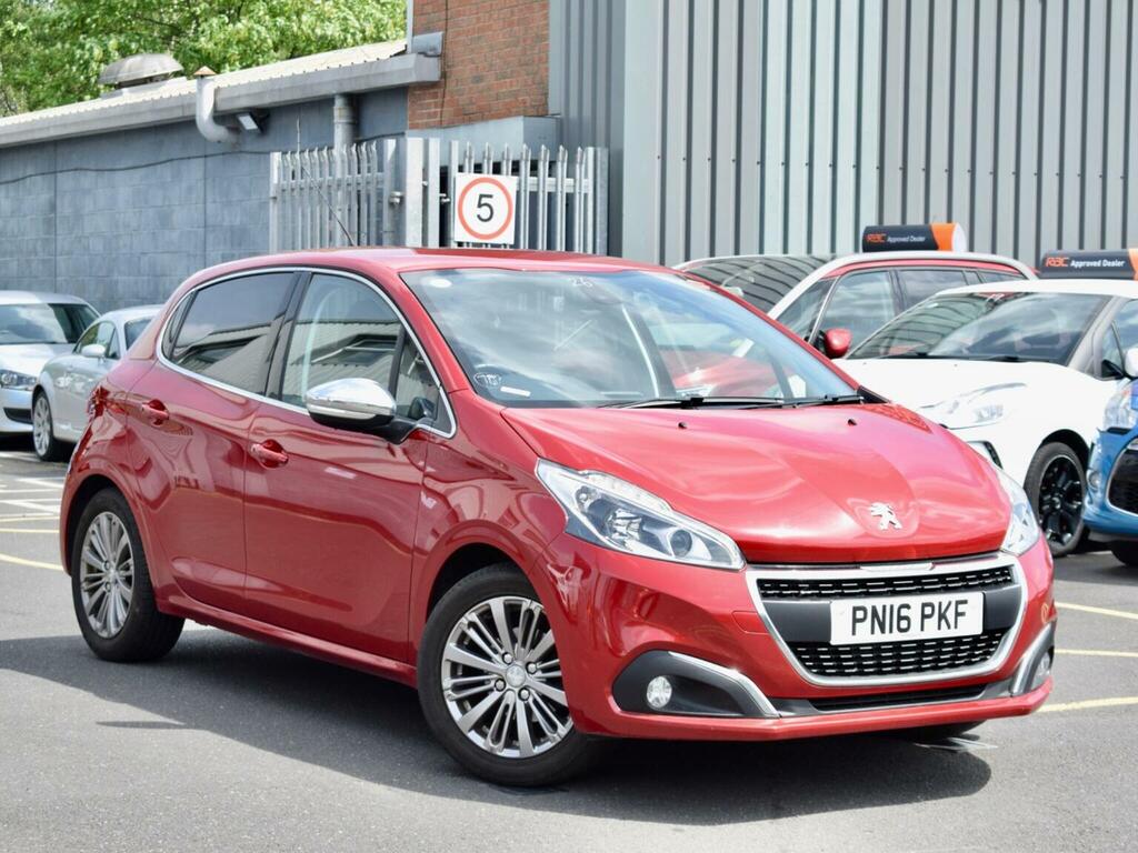 Peugeot 208 Hatchback 1.2 Puretech Allure Eat Euro 6 Ss Red