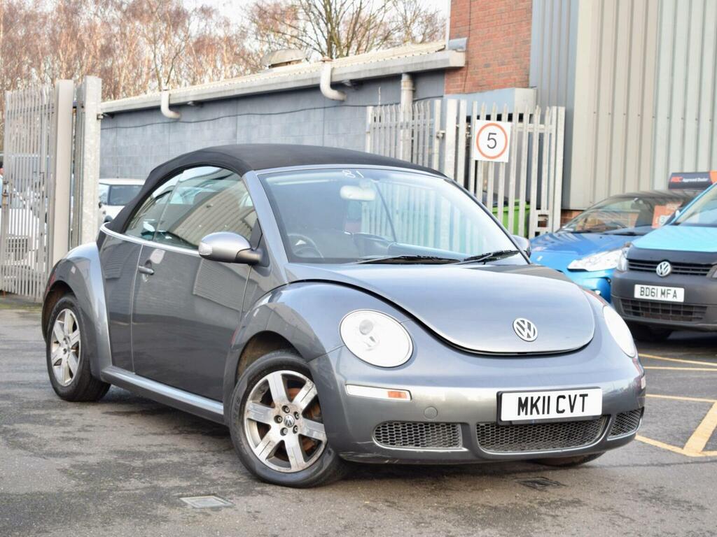 Volkswagen Beetle Convertible 1.6 Sola Cabriolet Euro 4 201111 Grey #2