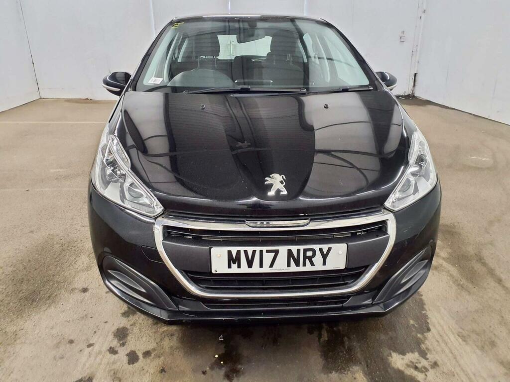 Peugeot 208 Hatchback 1.2 Puretech Active Etg Euro 6 Ss MV17NRY Black #2