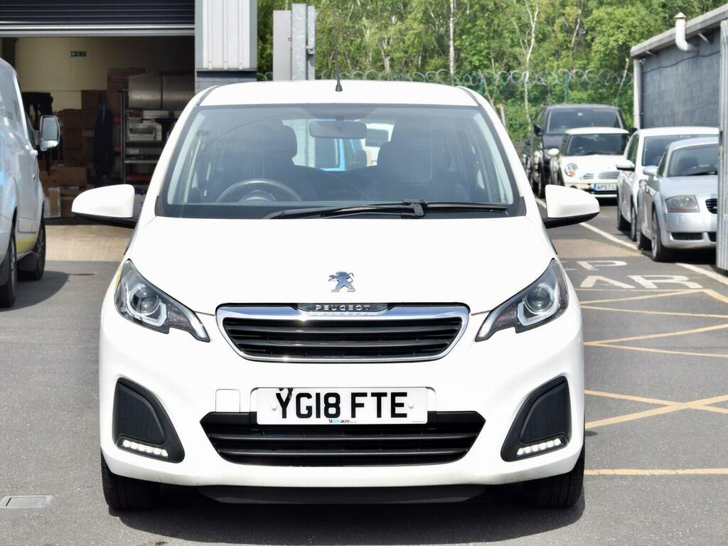 Peugeot 108 Hatchback 1.0 Active Euro 6 201818 YG18FTE White #2