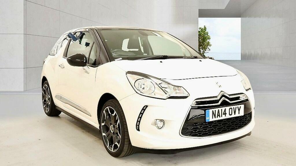 Citroen DS3 Hatchback 1.6 Vti Dstyle Plus Euro 5 201414 White