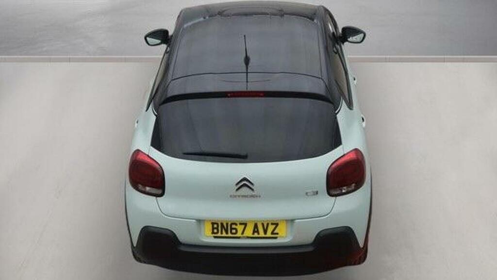 Citroen C3 Hatchback 1.2 Puretech Flair Euro 6 201767 BN67AVZ Green #6