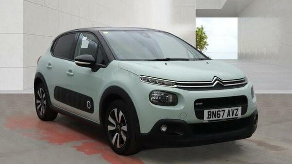 Citroen C3 Hatchback 1.2 Puretech Flair Euro 6 201767 Green