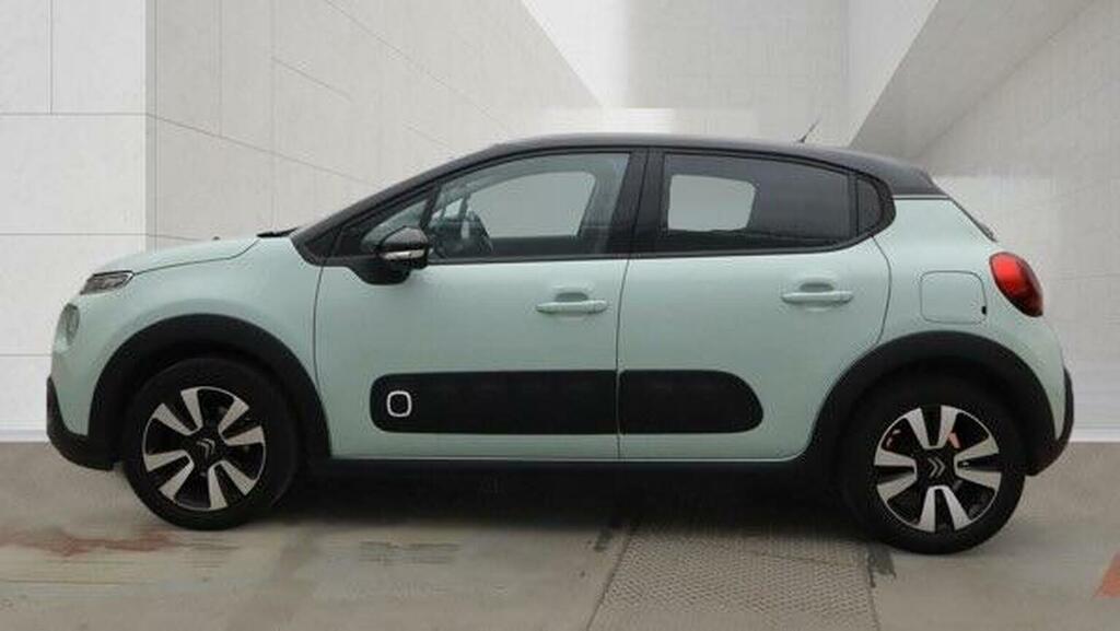 Citroen C3 Hatchback 1.2 Puretech Flair Euro 6 201767 BN67AVZ Green #4