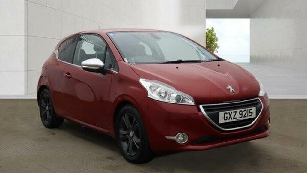 Peugeot 208 Hatchback 1.2 E-vti Puretech Allure Egc Euro 6 S Red