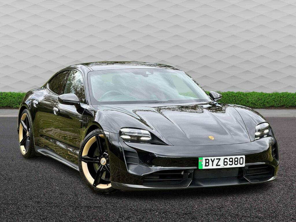 Porsche Taycan Saloon Black