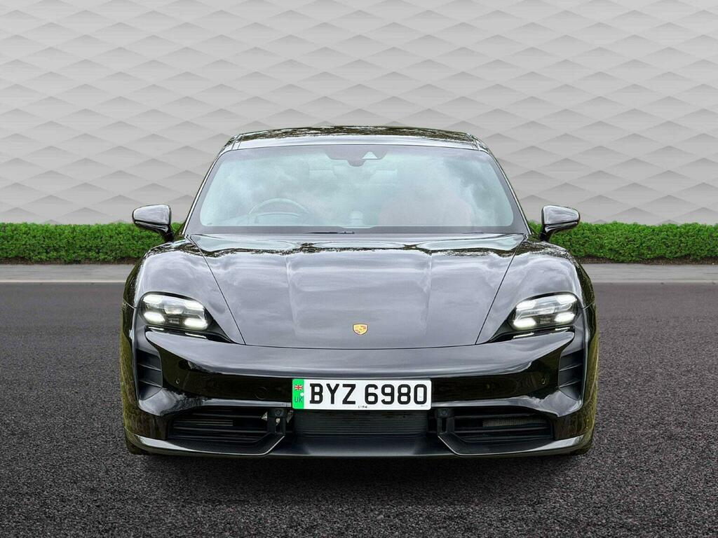 Porsche Taycan Saloon BYZ6980 Black #2