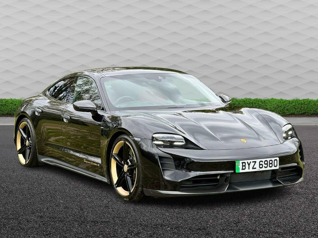 Porsche Taycan Saloon BYZ6980 Black #5