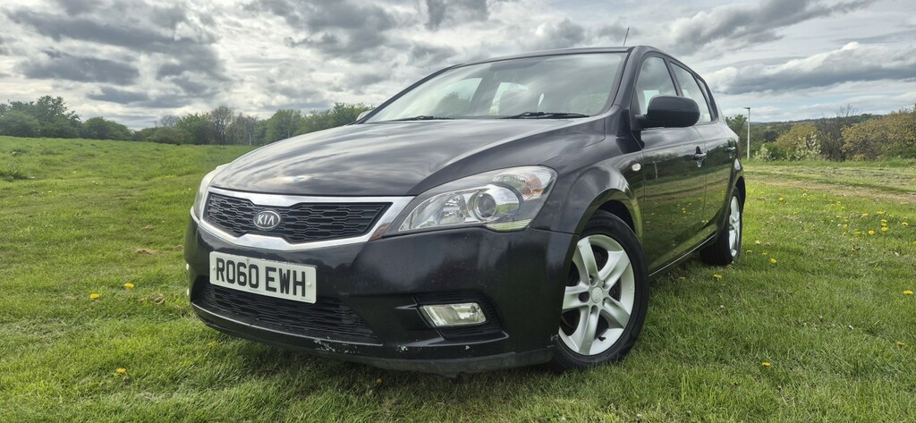 Kia Ceed Hatchback 1.6 Crdi Ecodynamics 2 2010 RO60EWH Black #4