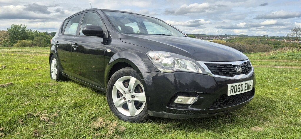Kia Ceed Hatchback 1.6 Crdi Ecodynamics 2 2010 RO60EWH Black #5