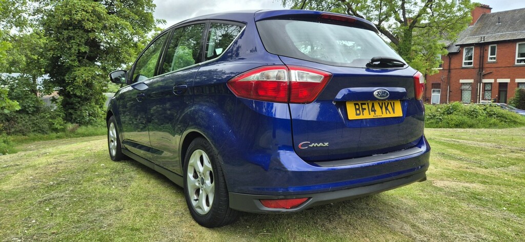 Ford C-Max Mpv 1.6 Zetec 2014 Blue #3