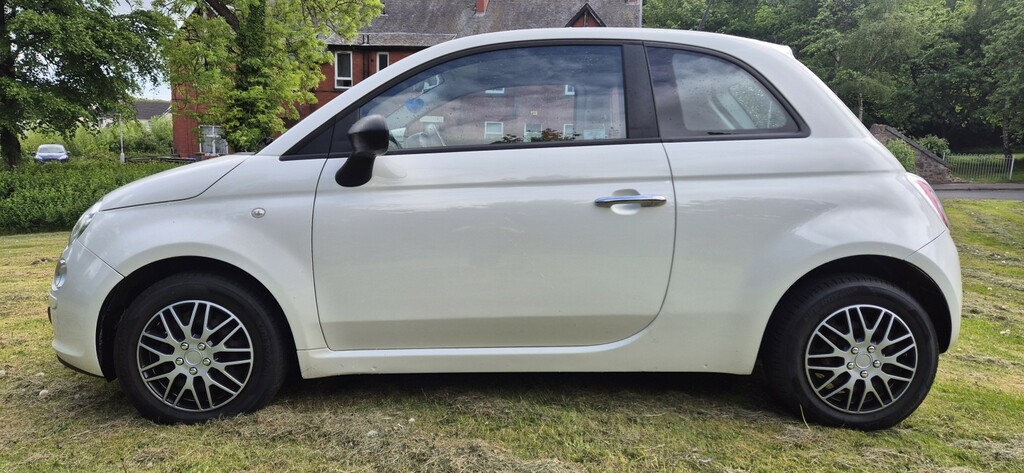 Fiat 500 Hatchback 1.2 500 1.2 Pop 2012 WG62GYY White #2