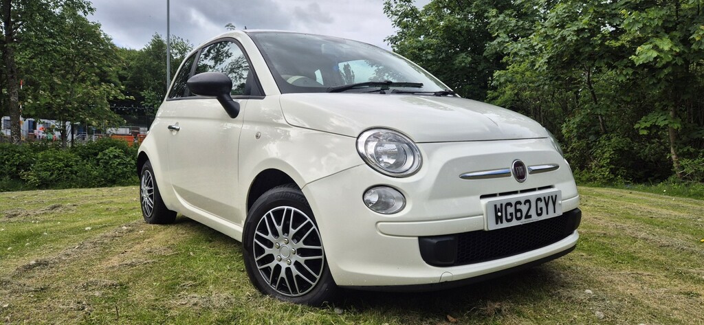Fiat 500 Hatchback 1.2 500 1.2 Pop 2012 WG62GYY White #5