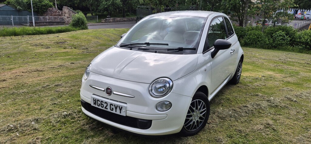 Fiat 500 Hatchback 1.2 500 1.2 Pop 2012 WG62GYY White #4