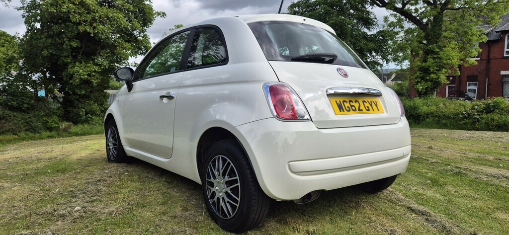 Fiat 500 Hatchback 1.2 500 1.2 Pop 2012 WG62GYY White #3