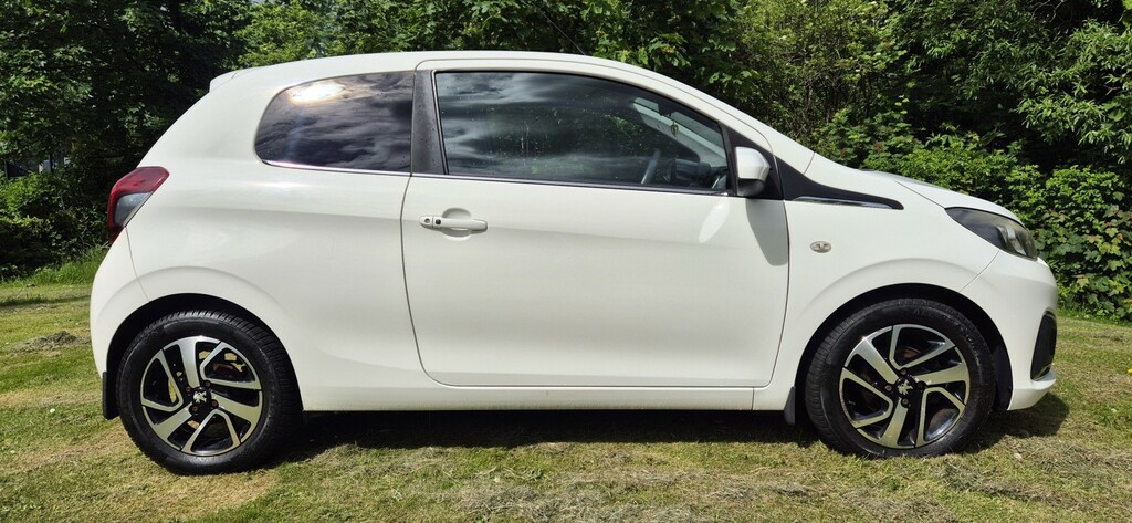 Peugeot 108 Hatchback 1.2 Vti Puretech Allure 2014 SW64ESN White #6