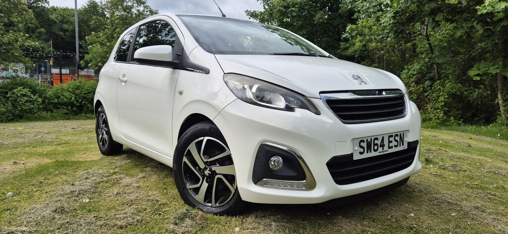 Peugeot 108 Hatchback 1.2 Vti Puretech Allure 2014 SW64ESN White #5