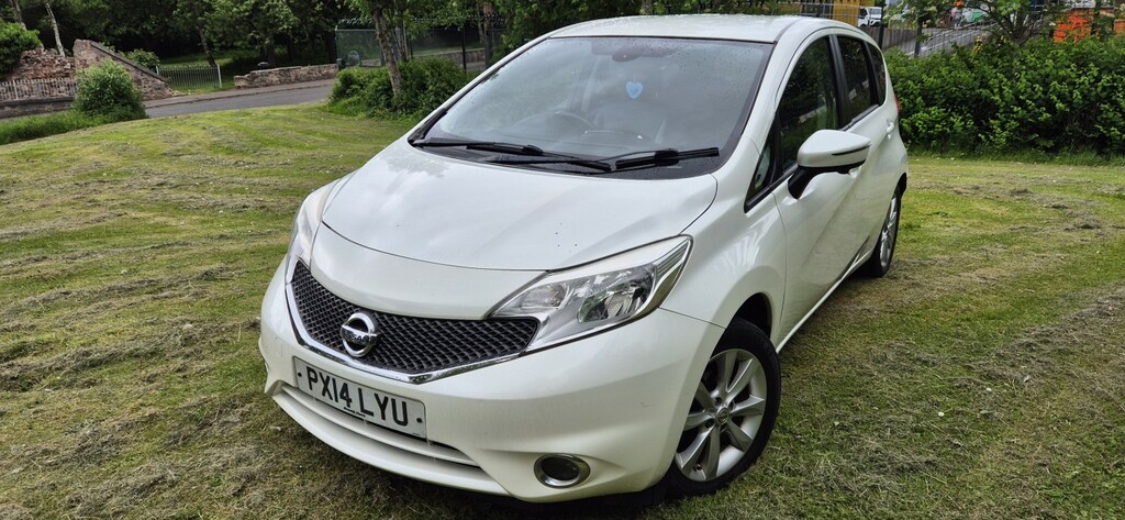 Nissan Note Hatchback 1.5 Dci Tekna 2014 White #4