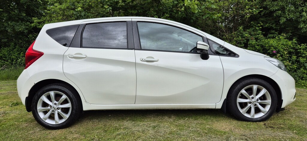 Nissan Note Hatchback 1.5 Dci Tekna 2014 White #6