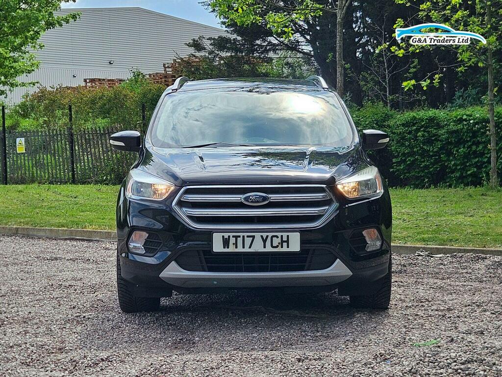 Ford Kuga 2.0 Tdci Ecoblue Zetec Awd Euro 6 Ss 2017 WT17YCH Black #2