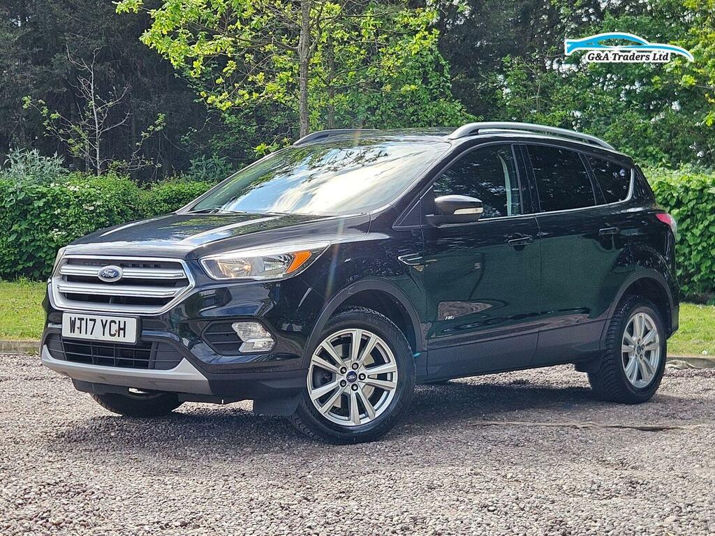Ford Kuga 2.0 Tdci Ecoblue Zetec Awd Euro 6 Ss 2017 WT17YCH Black #3