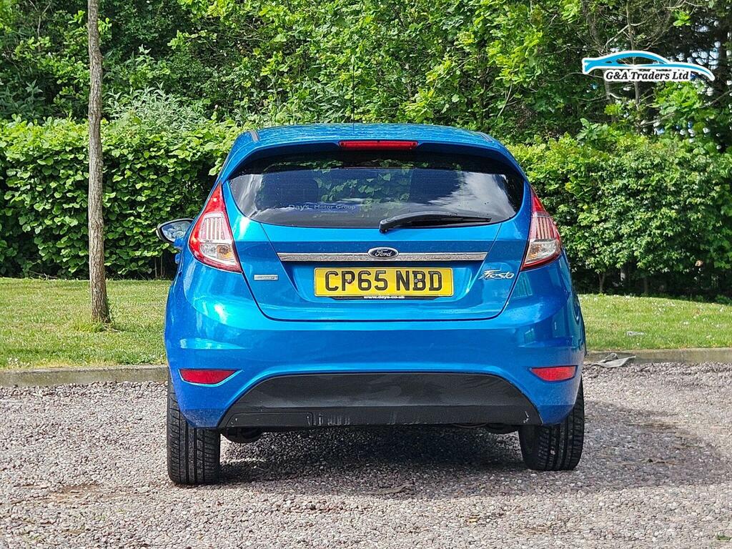 Ford Fiesta 1.0T Ecoboost Titanium Euro 6 Ss 201665 CP65NBD Blue #6