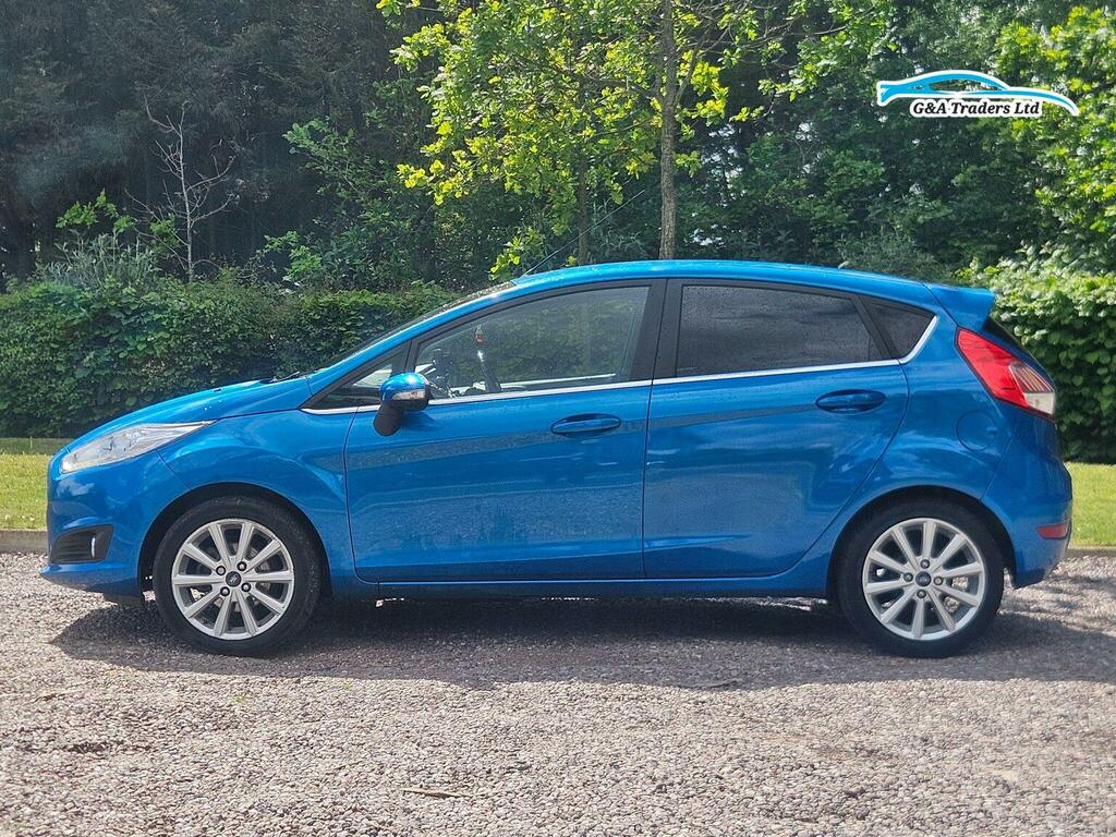 Ford Fiesta 1.0T Ecoboost Titanium Euro 6 Ss 201665 CP65NBD Blue #4