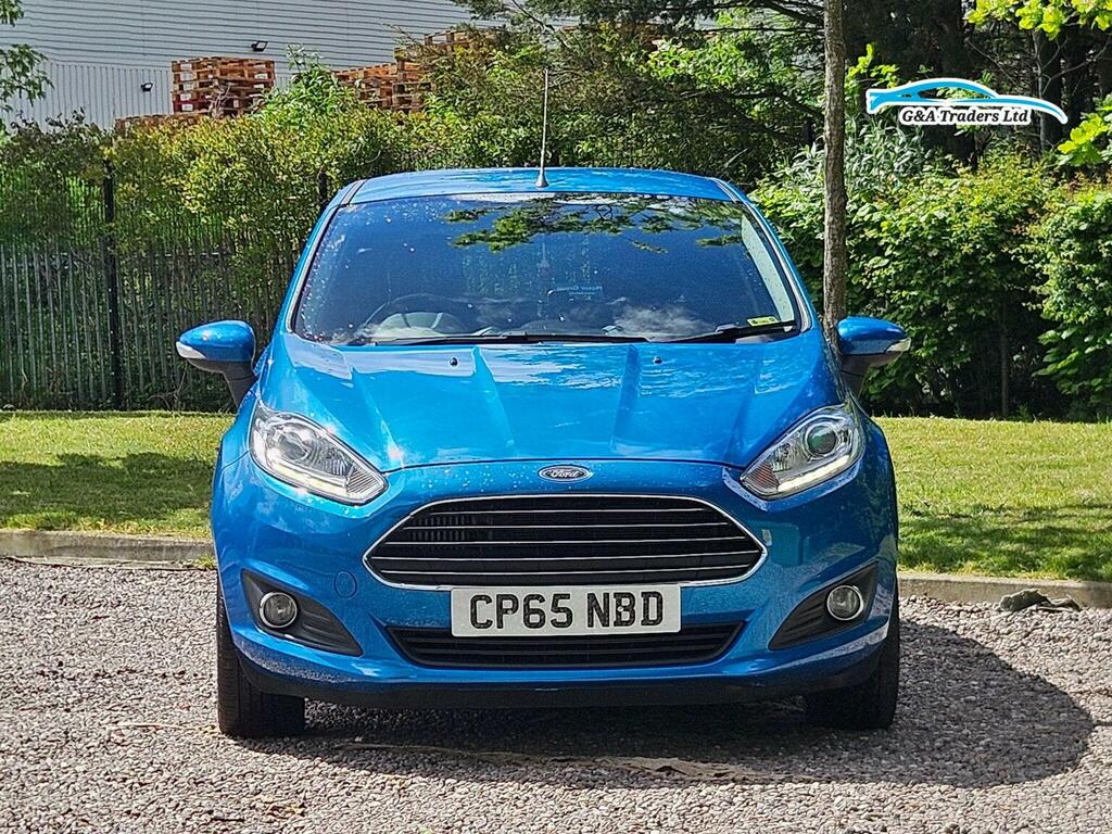 Ford Fiesta 1.0T Ecoboost Titanium Euro 6 Ss 201665 CP65NBD Blue #2