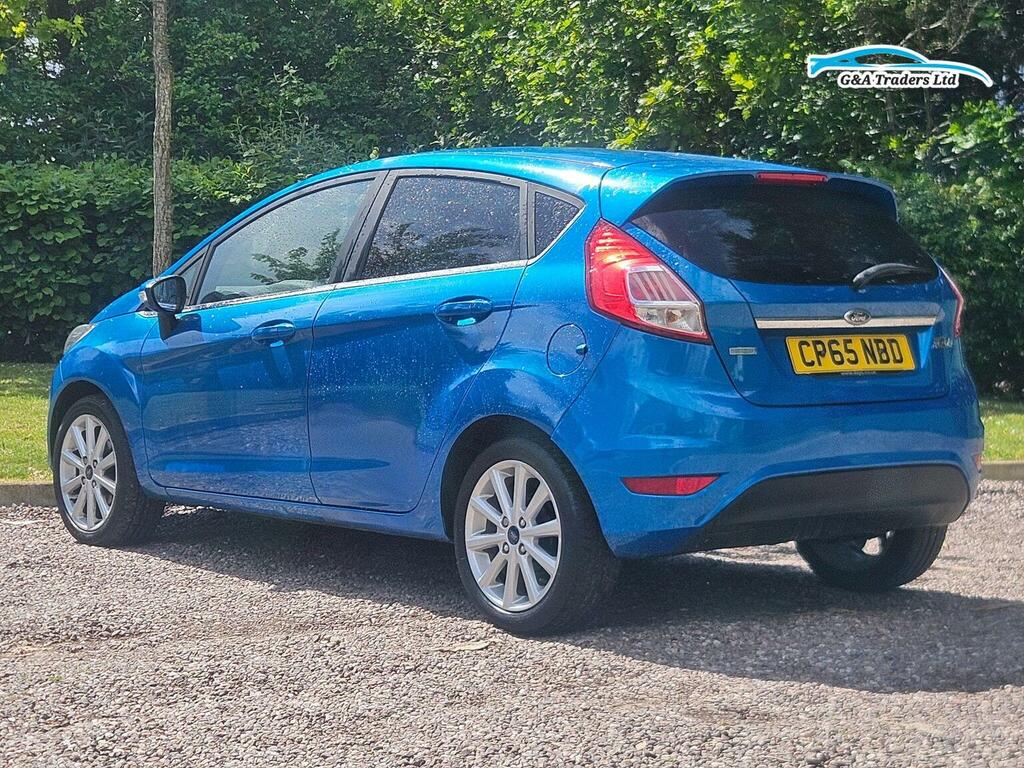 Ford Fiesta 1.0T Ecoboost Titanium Euro 6 Ss 201665 CP65NBD Blue #5