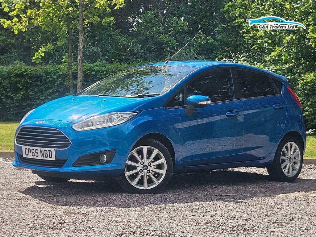Ford Fiesta 1.0T Ecoboost Titanium Euro 6 Ss 201665 CP65NBD Blue #3
